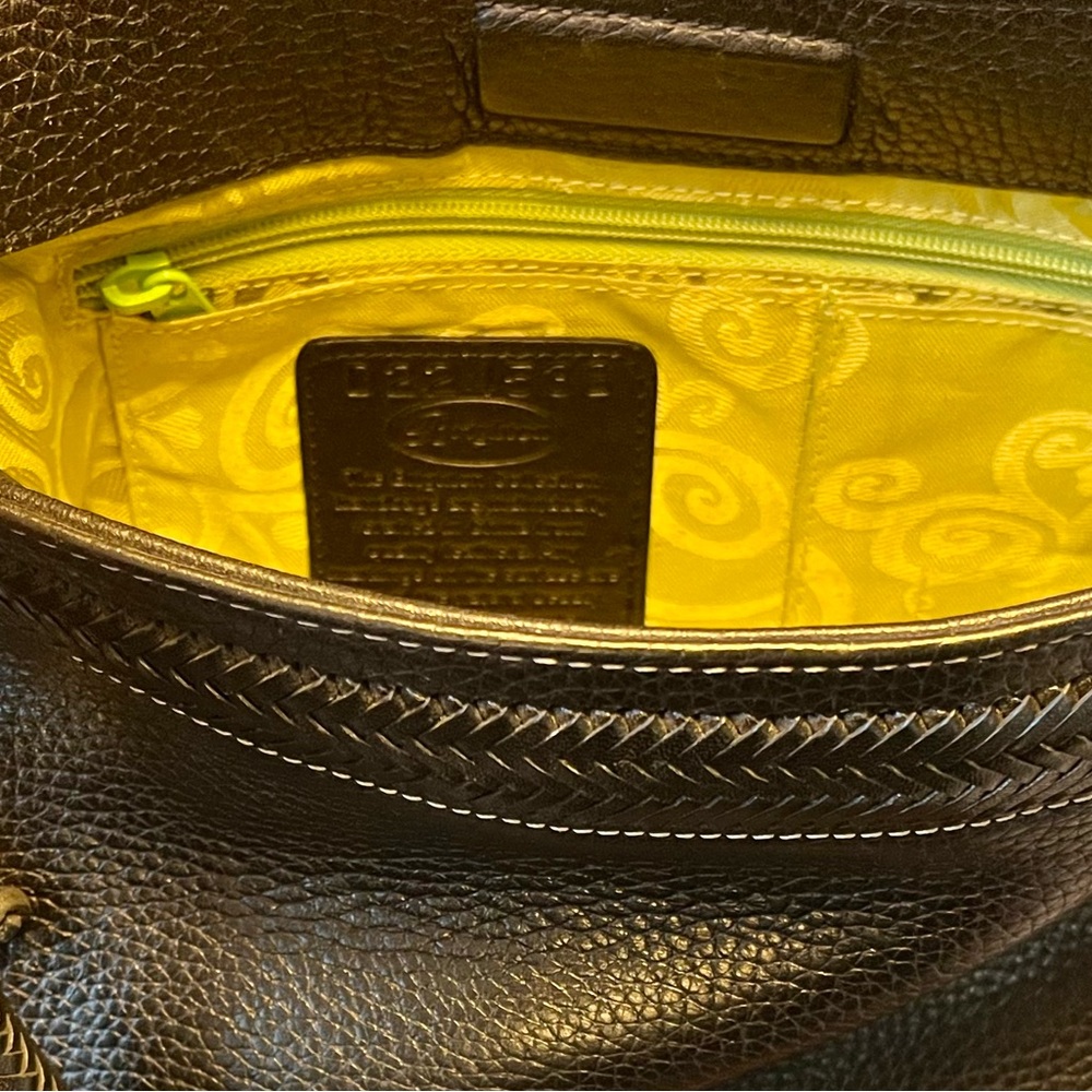 Brighton Black Leather Shoulder Bag #D224538 - Picture 12 of 12